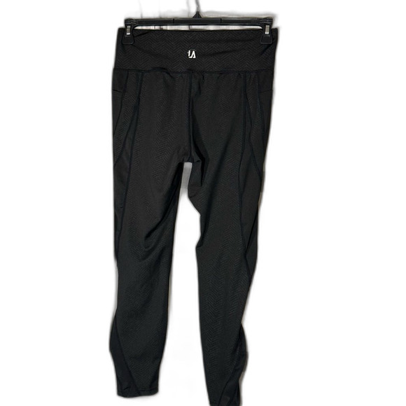 LA+ Image leggings herringbone self print sheer cutout size L - Picture 3 of 5